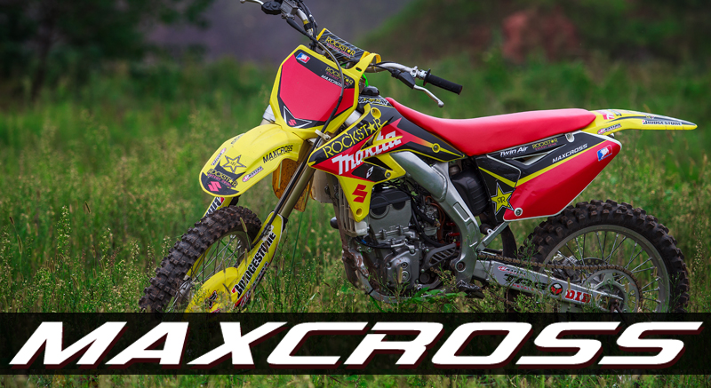 SUZUKI RM-Z 250 2007-2009' ROCKSTAR MAKITA STYLE